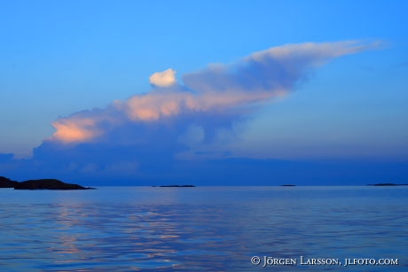 Clouds sea Smaland Sweden