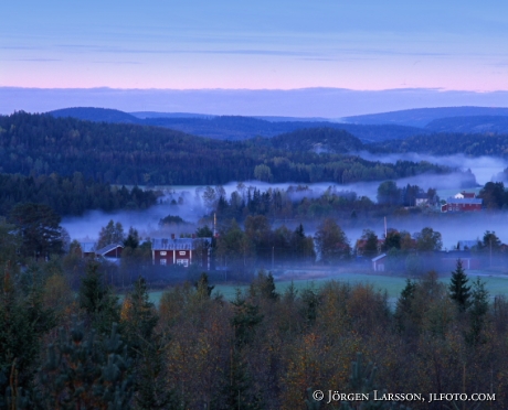 Mist Kramfors Ångermanland Sverige