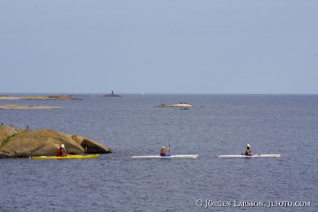 Canoeing Smaland Sweden