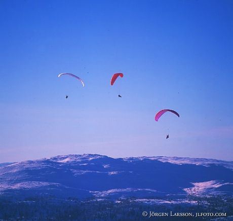 Parachutes Are Jämtland Sweden