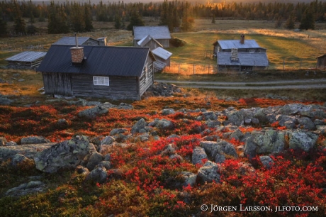 Sorvattensvallarna Harjedalen Sweden