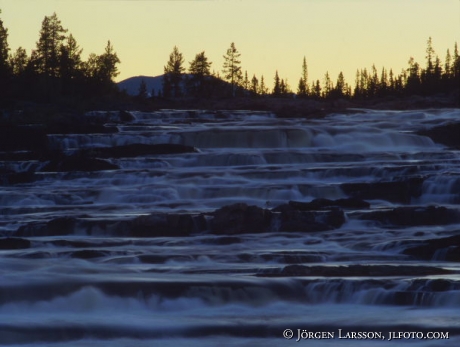 Trappstegsforsen Saxnas Lappland