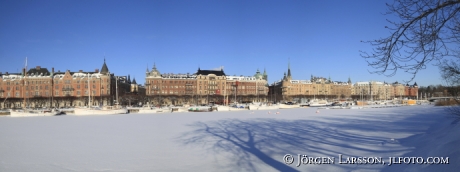 Stockholm  Strandvägen skepp