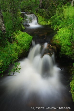 Waterfall Lill Rondan Harjedalen Sweden