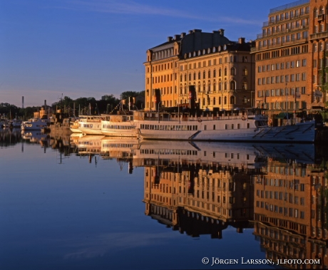Vaxholmsbåtar Nybrokajen Stockholm