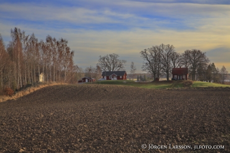 Farmers hous near Vingaker Sodermanland Sweden