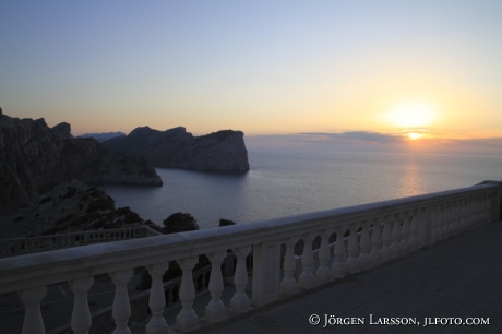 Sunset at Cap de Formentor Mallorca Spain