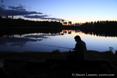 Fishing in Varmaland Sweden