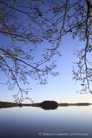 Lake Baven Sodermanland Sweden